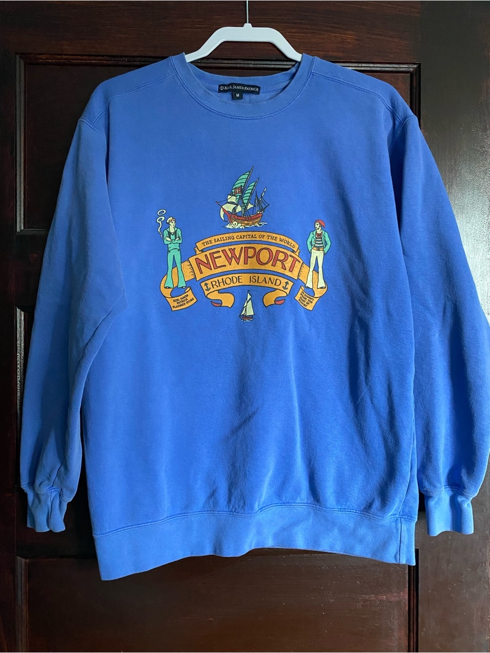 Kiel James Patrick Newport RI Sailing Sweatshirt M